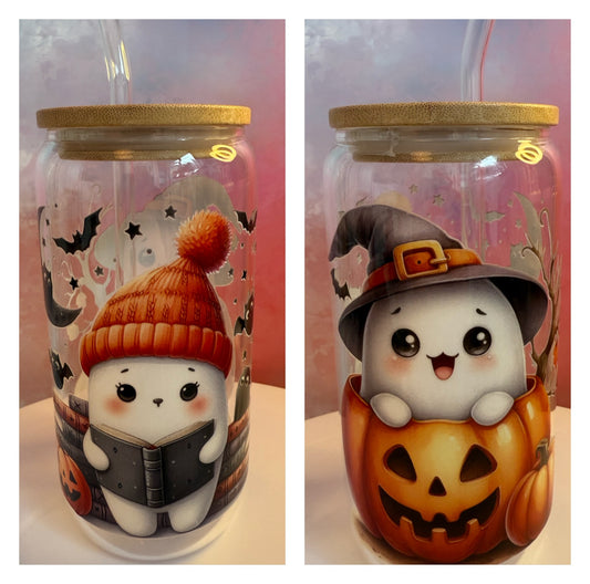 Halloween - Glass Tumbler Collection (16oz/450ml)